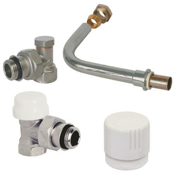 Pack cannes de radiateur thermostatisable à sertir PER 16