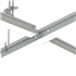 Porteur XL Quick-Lock T24 Hook-On pour faux plafond - acier prélaqué Blanc - 3,60 m