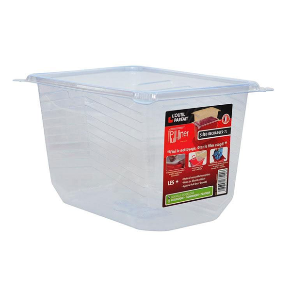 Camion à peinture en plastique Pull Liner - L'Outil Parfait - 7 litres - Avec 5 éco-recharges
