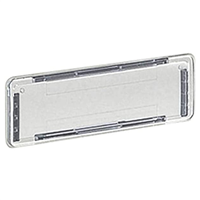 Porte nom pour boîtes aux lettres Decayeux - 110 x 32 mm