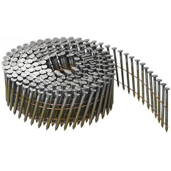 Pointe annelée en inox Bostitch en rouleau pour cloueur pneumatique - 2,5 x 64 mm - boîte de 3600