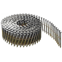 Pointe annelée en inox Bostitch en rouleau pour cloueur pneumatique - 2,5 x 64 mm - boîte de 3600