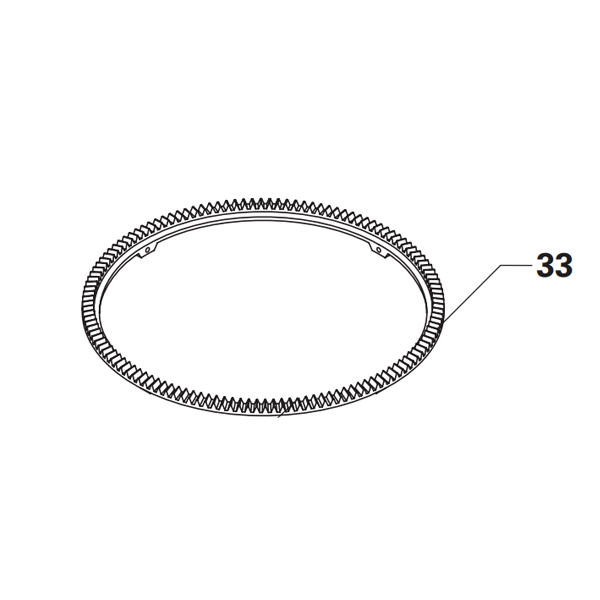 Couronne de remplacement en fonte pour bétonnière 160L 950 WD Obra - Vendue sans fixations