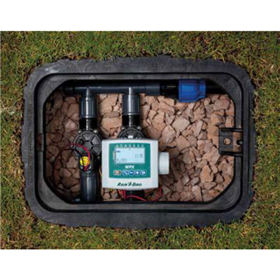 Programmateur d'arrosage Rain Bird à pile - ESP-9V 1 station - Écran LCD