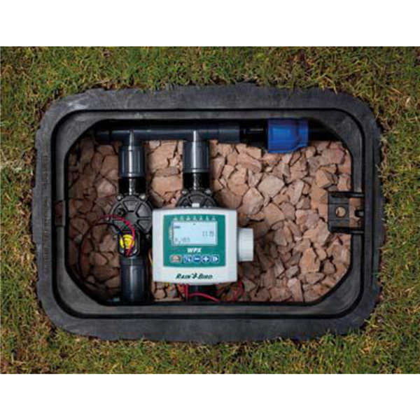 Programmateur d'arrosage Rain Bird à pile - ESP-9V 1 station - Écran LCD