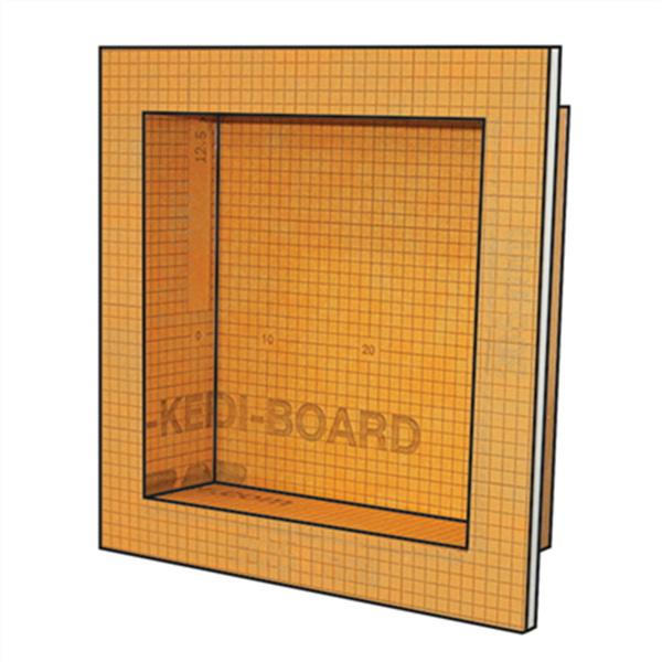 Niche murale à encastrer - Kerdi-Board-N - Largeur 305 MM - Hauteur 305,00 MM - Profondeur 89,0 MM