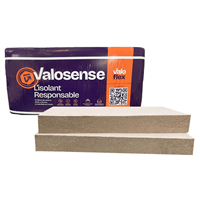 Panneau isolant en fibre de carton Valoflex - R 2,16 m².k/w - 1,20 x 0,60 m - épaisseur 80 mm