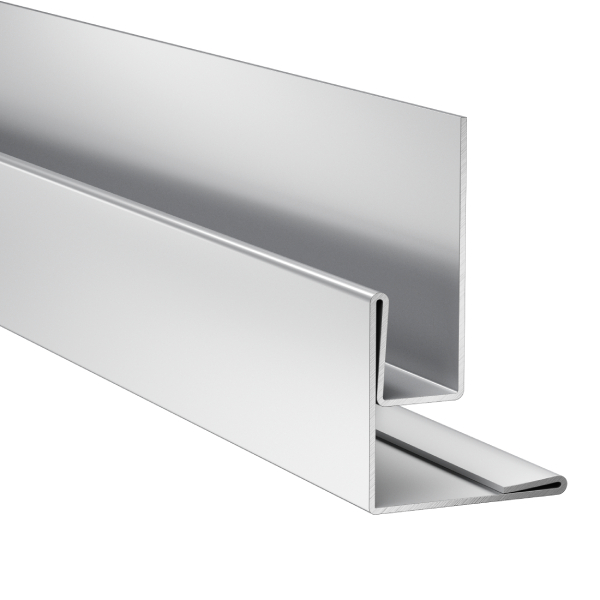 Profilé d'angle sortant et de retour tableau pour bardage Hardie VL Plank - Alu Brun khaki - 3,00 m
