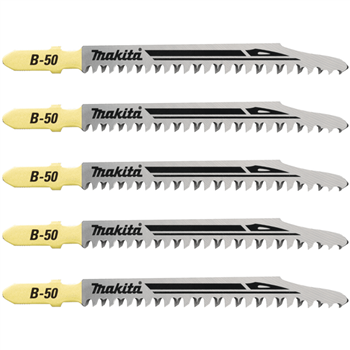 Lame scie sauteuse bois HCS B-50 Super Express Makita coupe ultra rapide - Lot de 5