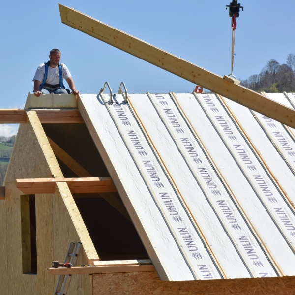 Panneau sandwich toiture USYSTEM Roof OS Gyp - 9,00 m².K/W - 0.8 x 5.50 m - ép. 228,00 MM