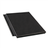 Tuile béton grand moule à aspect plat - Innotech - Noir - 42 x 33 cm