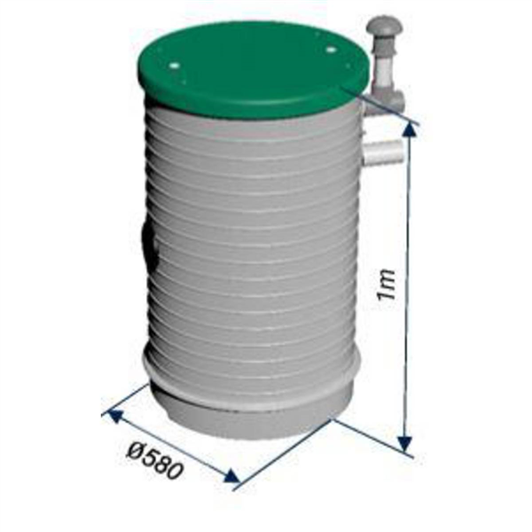 Relevage HYDROFLO BASIC PE - D580 H2m pompe 40-55