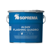 Système d'étanchéité liquide professionnel Alsan Flashing Quadro - RAL 7012 - Seau de 5 kg