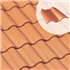 Double tuile en terre cuite Gallo Romane (GL010) Monier - Ocre