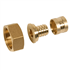 Raccord PER écrou tournant 1/2" à sertir par glissement - SERTIgliss - pour tube Ø 12 mm