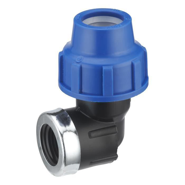 Raccord plastique coude 90° polyéthylène femelle 1/2" (15/21) diamètre 20 mm - Noyon et Thiebault