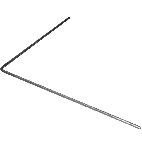 Équerre armature de liaison d'angle - fil de 10 MM  - zones sismiques 3 et 4 -  750,0 MM x 750 MM