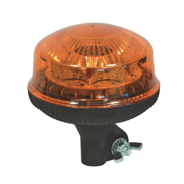 Gyrophare 8 LED rotatif tige flexible Sodiflash Sodise compact 10/30V