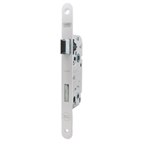 Serrure à larder à condamnation avec pêne demi-tour réversible - Abus - axe 40 MM - entraxe 70 MM - carré 7 MM