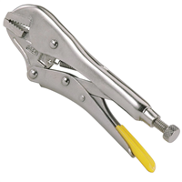 Pince étau à bec plat - Longueur 225 mm - Profondeur des mâchoires 50 mm - Acier chromé