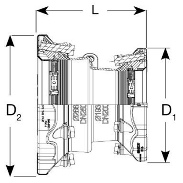 MANCH DISS DN50/80 SUPAMAXI