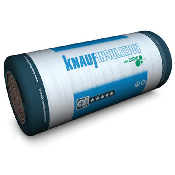 Rouleau laine de verre pour murs et toitures maisons à ossature bois - Naturoll 032 - R=4,55 m².K/W - 2,70 M x 0,58 M - ép.145 MM