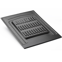 Chatière de ventilation de comble VMZINC Intégra Anthra-Zinc - 335 MMx310 MM - section de 60 cm²