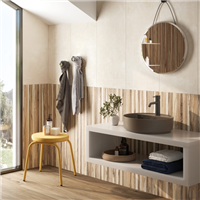 Carrelage intérieur en grès cérame rectifié effet bois Hygge - 100,0 cm x 40,0 cm - ép. 7,00 mm - Birk