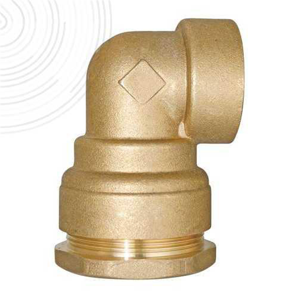 Raccord laiton coudé SUMO pour tube PE Ø25 mm - Femelle 3/4