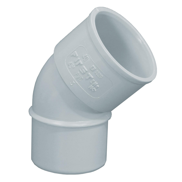 COUDE 45° DIAM. 400 EVAC.