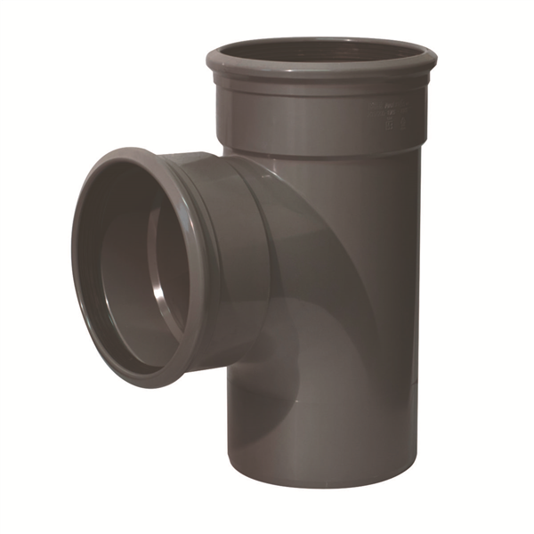 Branchement Mâle-Femelle à 87° 30 PVC assainissement - SDR41