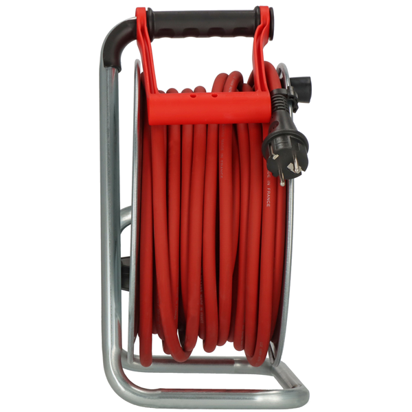 Enrouleur électrique Brennenstuhl Silver-33 - câble de 33,0 M H07RN-F 3G2,5 avec 4 prises IP44