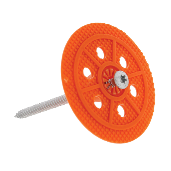 Cheville Isowood Spit pour fixation isolant extérieur de 80 mm - Diamètre 60 mm - Boîte de 200