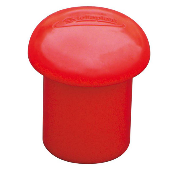 Embout de sécurité rouge pour diamètre 35 mm Sac de 25