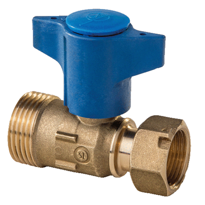 ROBINET AVANT COMPTEUR DROIT_DN15_ENTREE FIL.26X34_ECROU 20X27_VERROUILLABLE