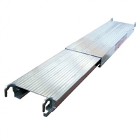 Plancher d'échafaudage télescopique télescopique universel Altrad TEL2786 pour échafaudage - aluminium - 180 à 300 cm - 300 kg max
