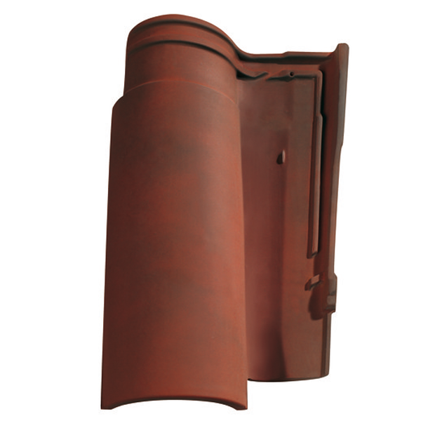 Tuile Galléane 12 en terre cuite - grand moule à fort galble - Rouge vieilli