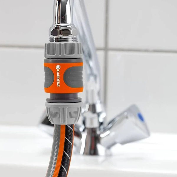 Adaptateur brise-jet Gardena pour raccord robinet intérieur - Filetage femelle M22x1 - À visser