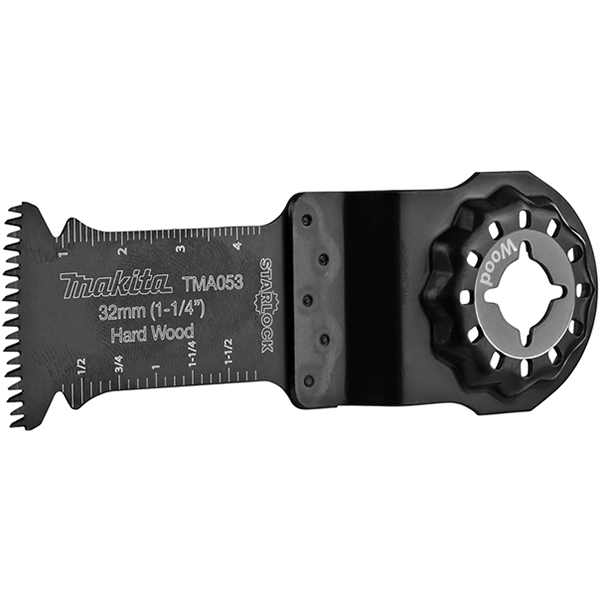 Lame plongeante Starlock bois dur BiM TMA053 Makita 32 x 50 mm