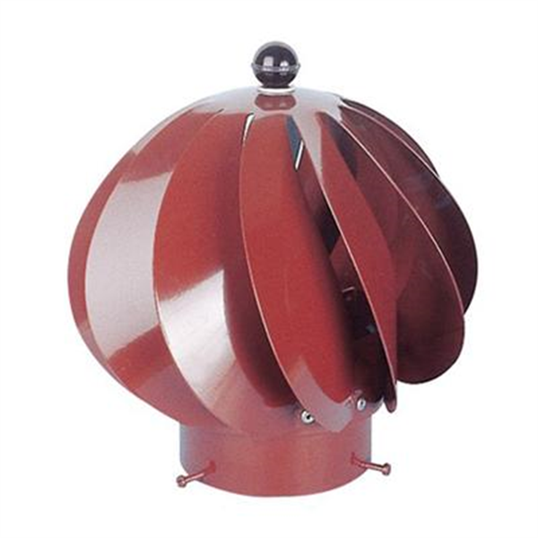 Extracteur éolien métallique Aspiromatic G100 - diamètre 100 mm - brun tuile