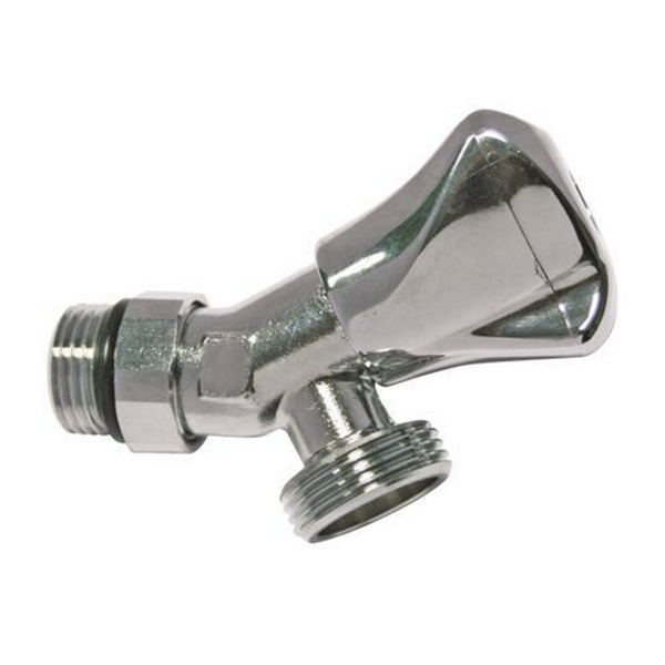 Robinet orientable auto-étanche à clapet pour machine à laver - M1/2" - M3/4