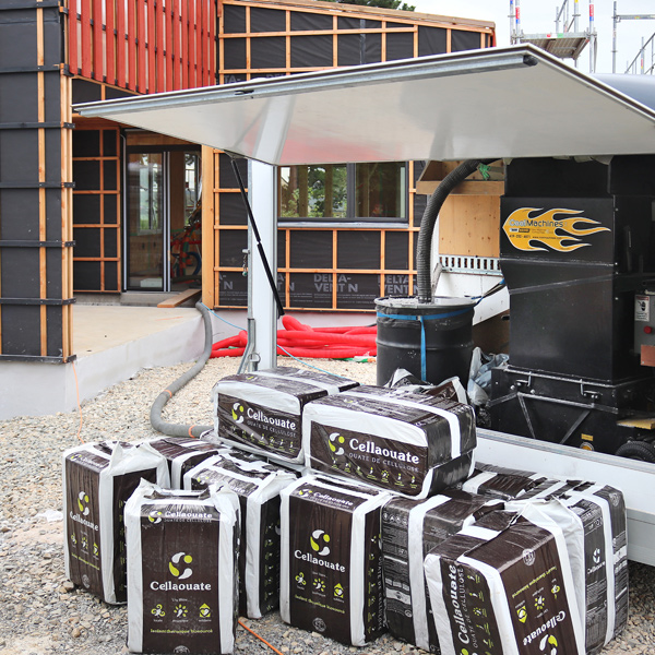 Ouate de cellulose Cellaouate isolant biosourcé en vrac - Sac de 10 kg