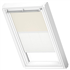 Store Duo occultant et tamisant Velux DFD-S pour fenêtre de toit SK06 - 114,0 CM x 118,0 CM - Beige/Blanc