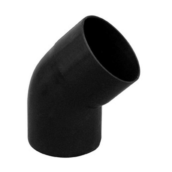 COUDE MXF 45° DIAM.80 1.9MM ARDOISE