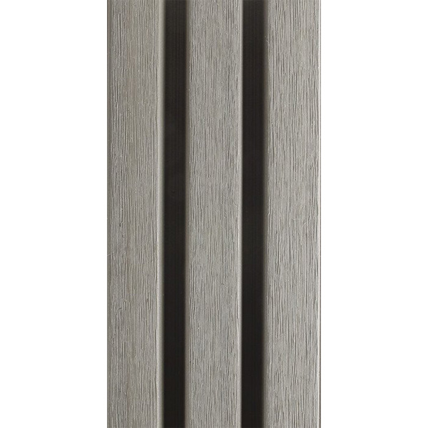 Bardage composite imitation bois aspect claire-voie - Weo 35 Fiberdeck - 33,00 MM x 170 MM - Long. 3,90 M - Coloris Light grey