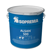 Résine d'étanchéité liquide pour ouvrages accessibles aux piétons - Alsan 500 - Gris silex - seau de 5 kg