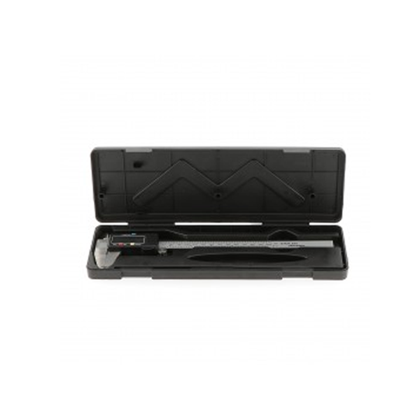 Pied à coulisse à affichage digital Wilmart 006122 - corps inox - avec molette - capacité 200 mm