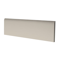 Plinthe droite carrelage intérieur en grès cérame technique Taurus Color lisse mat ABS - 30,0 CM x 8,0 CM - Ivory