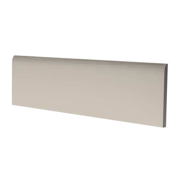 Plinthe droite carrelage intérieur en grès cérame technique Taurus Color lisse mat ABS - 30,0 CM x 8,0 CM - Ivory