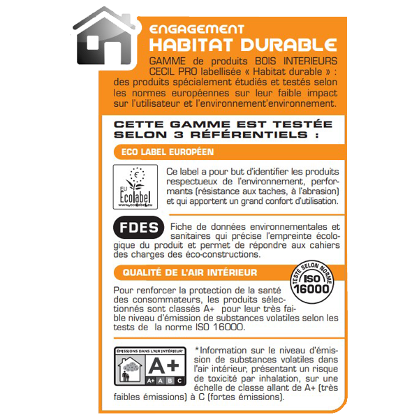 Primaire fond dur avant vitrification parquet bois - PX303 Cecil - Incolore - Pot 2,5L